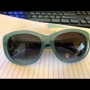 Beautiful Coach sunglasses grey seafoam green